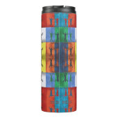 Pop art no.1 by Yeshaya Dank - unity & harmony Thermosbeker (Achterkant)