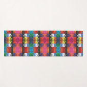 Pop art no.1 by Yeshaya Dank - unity & harmony Yogamat (Voorkant (horizontaal))