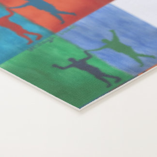 Pop art no.1 by Yeshaya Dank - unity & harmony Yogamat