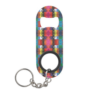 Pop art no.1 van Yeshaya Dank - Unity & Harmony Mini Flessenopener