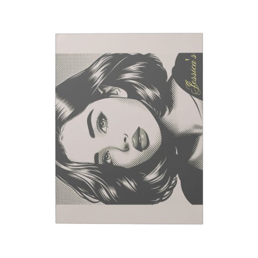 Pop Art-notitieblok Notitieblok (Linkerzijde)