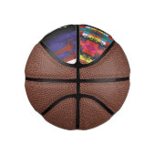 Pop art nr.1 van Yeshaya Dank - eenheid & harmonie Basketbal (Rechts)