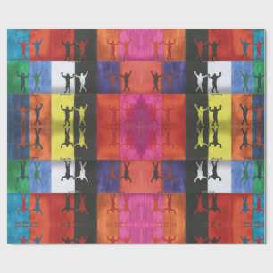 Pop art nr.1 van Yeshaya Dank - eenheid & harmonie Cadeaupapier