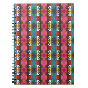 Pop art nr.1 van Yeshaya Dank - eenheid & harmonie Notitieboek