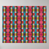 Pop art nr.1 van Yeshaya Dank - eenheid & harmonie Poster (Voorkant)