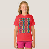 Pop art nr.1 van Yeshaya Dank - eenheid & harmonie T-shirt (Voorkant volledig)