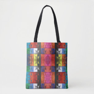 Pop art nr.1 van Yeshaya Dank - eenheid & harmonie Tote Bag