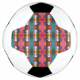 Pop art nr.1 van Yeshaya Dank - eenheid & harmonie Voetbal