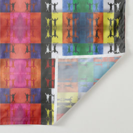 Pop art nr.1 van Yeshaya Dank - eenheid & harmonie Wandkleed