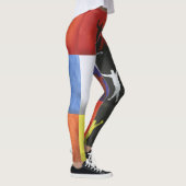 Pop art nr.1 van Yeshaya Dank -  Leggings (Rechts)