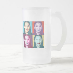 Pop Art Ocasio-Cortez Matglas Bierpul