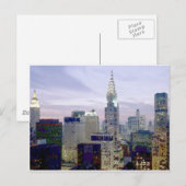 Pop Art Oil Paint Effect New York Briefkaart (Voorkant / Achterkant)