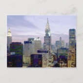 Pop Art Oil Paint Effect New York Briefkaart (Voorkant)