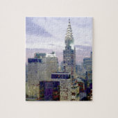 Pop Art Oil Paint Effect New York Legpuzzel (Verticaal)