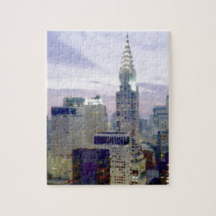 Pop Art Oil Paint Effect New York Legpuzzel