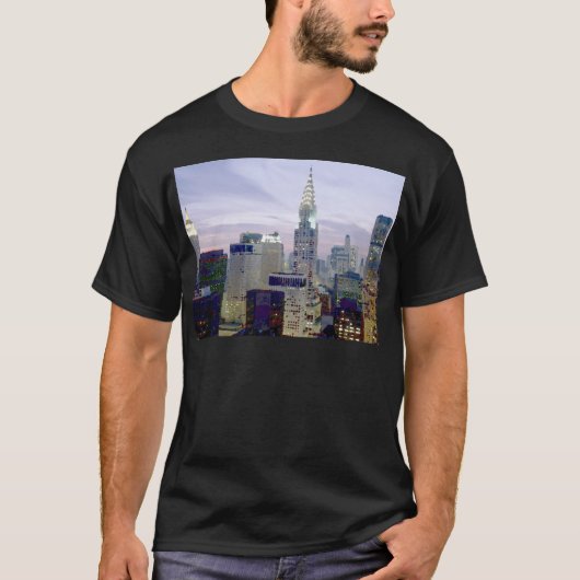 Pop Art Oil Paint Effect New York T-shirt (Voorkant)