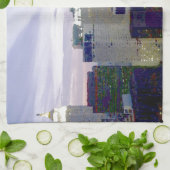 Pop Art Oil Paint Effect New York Theedoek (Gevouwen)