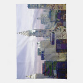 Pop Art Oil Paint Effect New York Theedoek (Verticaal)