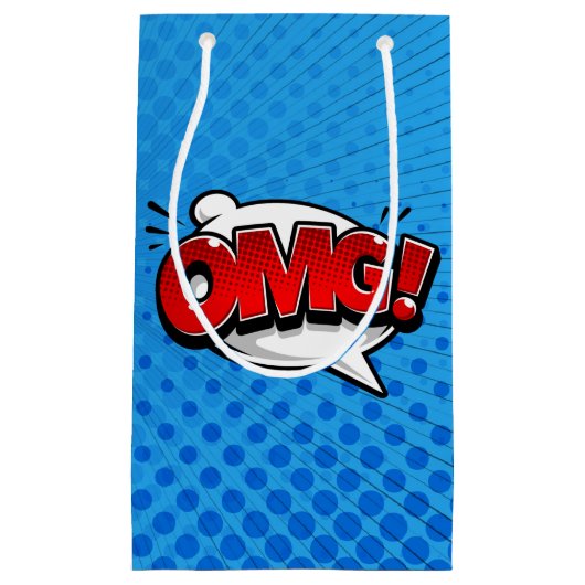 Pop Art OMG! Klein Cadeauzakje (Voorkant)