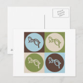 Pop Art Optics Briefkaart (Voorkant / Achterkant)