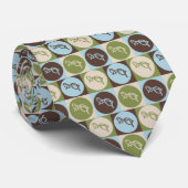 Pop Art Optics Stropdas (Opgerold)