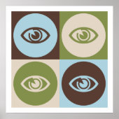Pop Art Optometrie Poster (Voorkant)