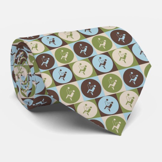 Pop Art Orthodontics Stropdas (Opgerold)