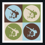 Pop Art Paintball Poster<br><div class="desc">Pop Art Paintball. Geniet van dit leuke ontwerp met je hobby,  beroep of obsessie voor geweldige t-shirts,  stickers en nog veel meer. Ze maken ook geweldige cadeautjes!</div>