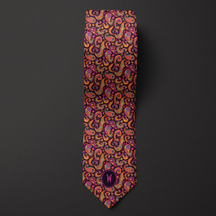 Pop Art Paisley Stropdas