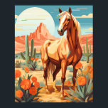 Pop Art Palomino Desert Horse Poster<br><div class="desc">Introductie van onze Pop Art Palomino Desert Horse Poster,  een levendig eerbetoon aan paardenschoonheid en pop cultuur. Dit poster toont een Palominopaard tegen een woestijnlandschap,  doordrenkt met gedurfde pop-kunstelementen. Perfect voor liefhebbers van eclectische inrichting,  dit poster injecteert energie en kleur in elke ruimte.</div>