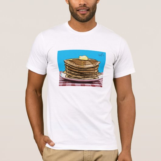 Pop Art Pancakes T-shirt (Voorkant)