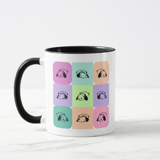 Pop Art Panda Beer Mix Mok (Links)