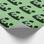 Pop Art Panda Cadeaupapier (Hoek)