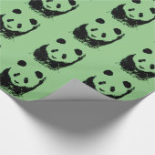 Pop Art Panda Cadeaupapier (Hoek)