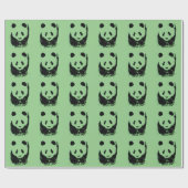 Pop Art Panda Cadeaupapier (Vlak)