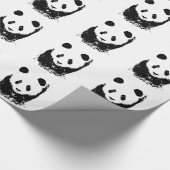 Pop Art Panda Cadeaupapier (Hoek)