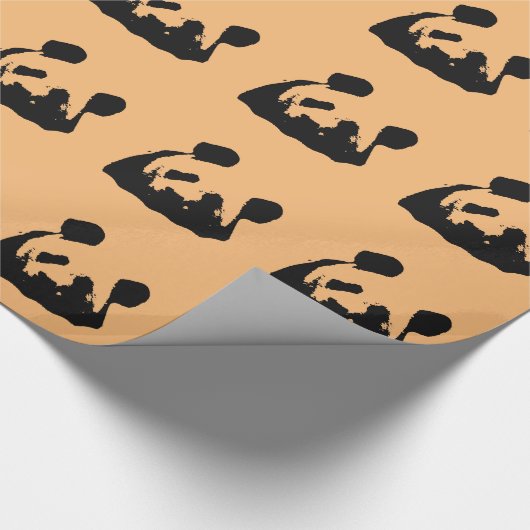 Pop Art Panda Cadeaupapier (Hoek)