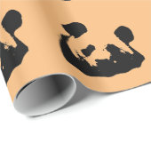 Pop Art Panda Cadeaupapier (Rol Hoek)