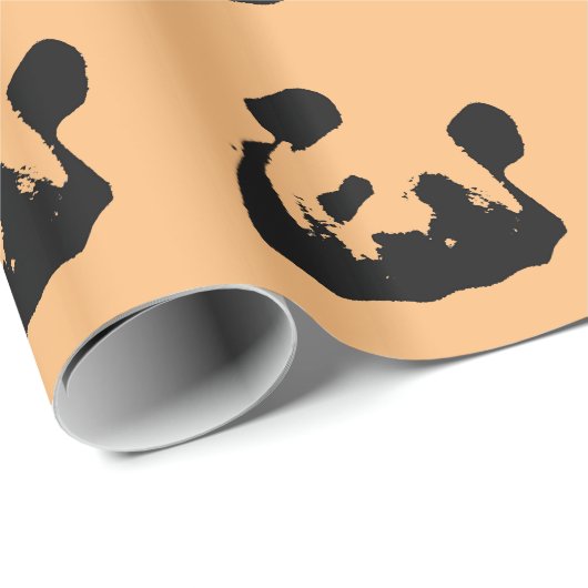 Pop Art Panda Cadeaupapier (Rol Hoek)