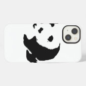 Pop Art Panda iPhone Hoesje (Achterkant horizontaal)