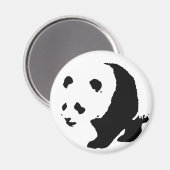 Pop Art Panda Magneet (Voorkant / Achterkant)