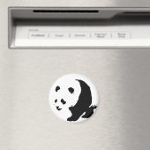 Pop Art Panda Magneet (Insitu (Vaatwasser))