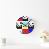 Pop Art Panda Ronde Klok (Huis)