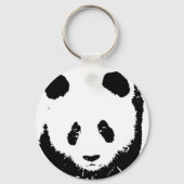 Pop Art Panda Sleutelhangers (Voorkant)