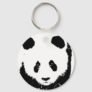 Pop Art Panda Sleutelhangers