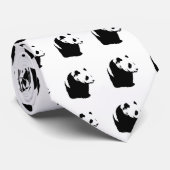 Pop Art Panda Stropdas (Opgerold)