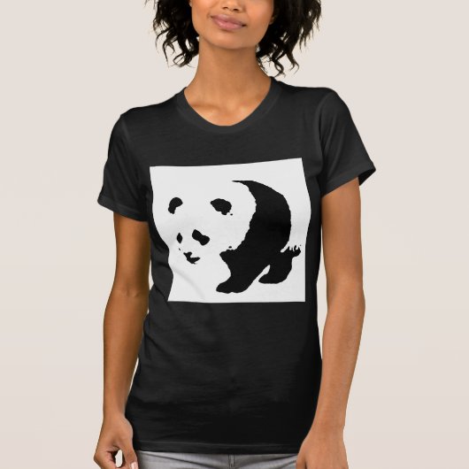 Pop Art Panda T-shirt (Voorkant)