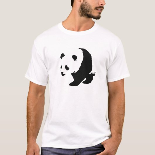 Pop Art Panda T-shirt (Voorkant)