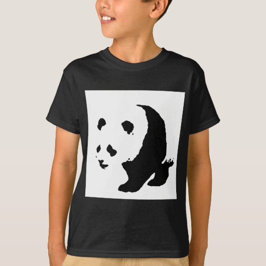 Pop Art Panda T-shirt (Voorkant)