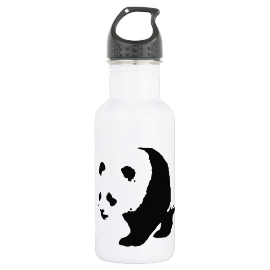Pop Art Panda Waterfles (Voorkant)